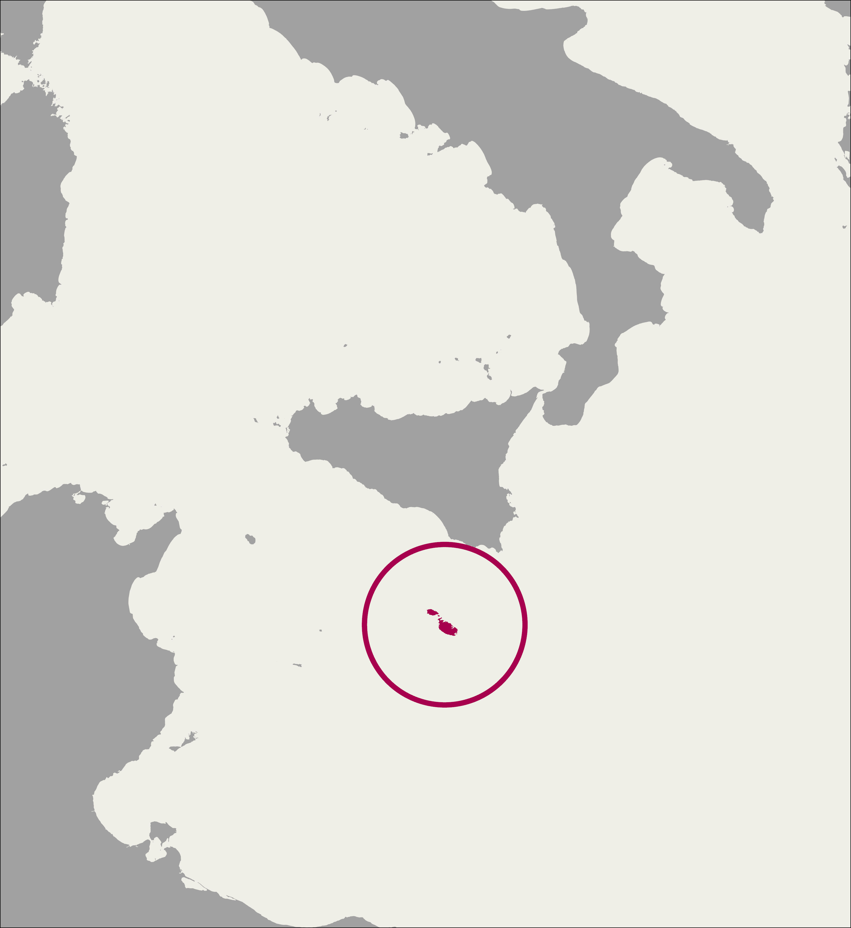 Malta Mission Map 1852